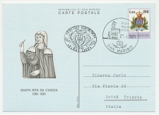 Postal stationery San Marino 1981