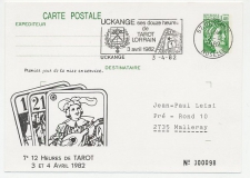 Postal stationery / Postmark France 1982