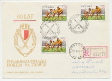 Registered Cover / Postmark Poland 1985