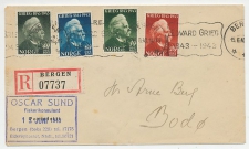 Registered Cover / Postmark Norway 1943