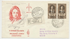 Registered Cover Italy 1953