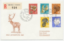 Registered Cover / Postmark Switzerland 1965