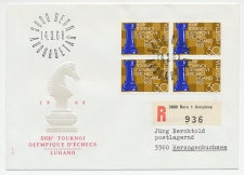 Registered Cover Switzerland 1968