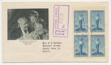 Registered Cover Canada 1947