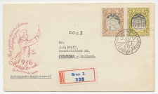 Registered Cover / Postmark Poland 1956