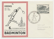 Cover / Postmark Austria 1963