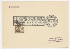 Postcard / Postmark Germany / Austria 1938
