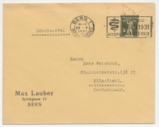 Cover / Postmark Switzerland 1931