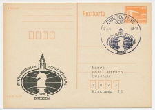 Postal stationery / Postmark Germany / DDR 1988