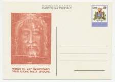 Postal stationery San Marino 1978