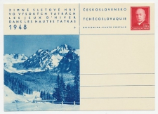 Postal stationery Czechoslovakia 1948