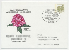 Postal stationery / Postmark Germany 1987