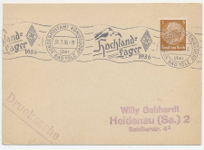 Card / Postmark Germany 1936