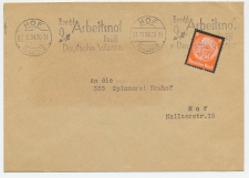 Cover / Postmark Germany  1934