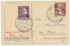 Card / Postmark Germany 1949
