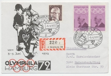 Registered Cover / Postmark Germany 1972