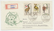Registered Cover Czechoslovakia 1963