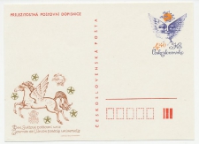 Postal stationery Czechoslovakia 1978