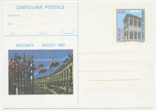 Postal stationery Italy 1984