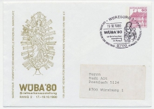 Postal stationery / Postmark Germany 1980