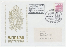 Postal stationery / Postmark Germany 1980