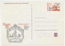 Postal stationery Czechoslovakia 1988