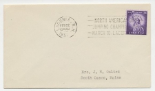 Cover / Postmark USA 1957