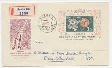 Registered cover Czechoslovakia 1963