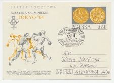 Postal stationery / Postmark Poland 1984