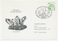 Postal stationery / Postmark  Germany 1981