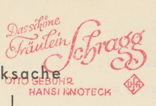 Meter card Deutsches Reich / Germany 1937