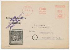Meter cover Deutsche Post / Germany 1949
