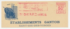 Illustrated meter cut France 1931