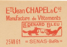 Test meter card France 1961