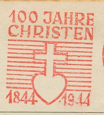 Meter card Switzerland 1953