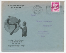 Illustrated cover Switzerland 1932