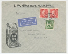 Illustrated cover Sweden 1935