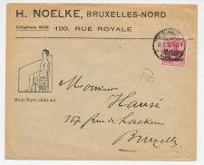 Illustrated cover Belgium 1915