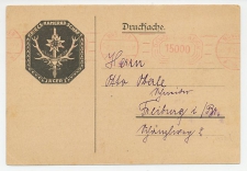 Illustrated meter card Deutsches Reich / Germany 1923