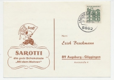Illustrated card Germany 1966