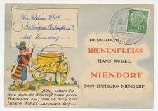 Illustrated card Germany 1958