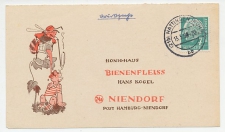 Illustrated card Germany 1959