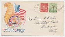 Illustrated cover USA 1943