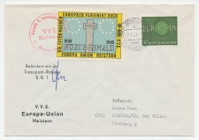Cover / Postmark / Label Germany 1961