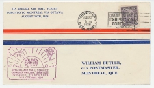 Cover / Postmark Canada 1928