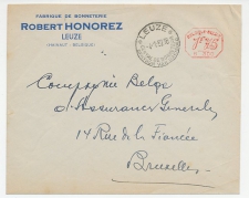 Cover / Postmark Belgium 1952