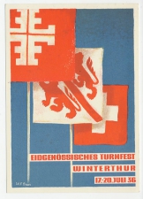 Card / Postmark Switzerland 1936