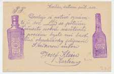 Illustrated Postal stationery  / Cachet   Austria 1907