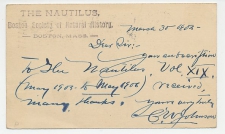 Postal stationery USA 1905