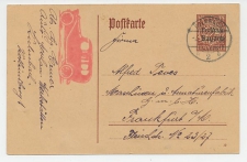 Postal stationery / Cachet Bayern / Germany 1920